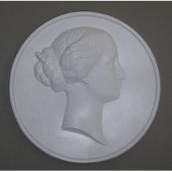 BAS RELIEF CYLINDRIQUE " FEMME"