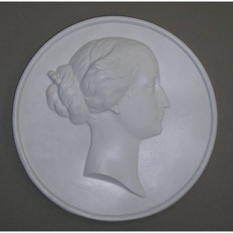 BAS RELIEF CYLINDRIQUE " FEMME"